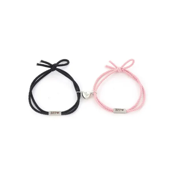 BFF Heart Magnetic Bracelets