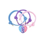 Starry Broken Heart BFF Bracelets for 3 Best Friends