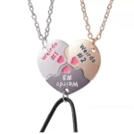Weirdo #1 #2 #3 BFF Necklace for 3 Best Friends