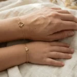 Mother & Daughter Matching Heart Beat Bracelet Set