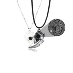 BFF Projection Necklace Set I Love You In 100 Languages