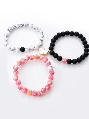 Magnetic BFF Bracelets for 3 Best Friends