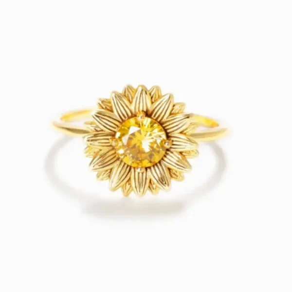 To My Granddaughter- I Would Change The World For You Ring