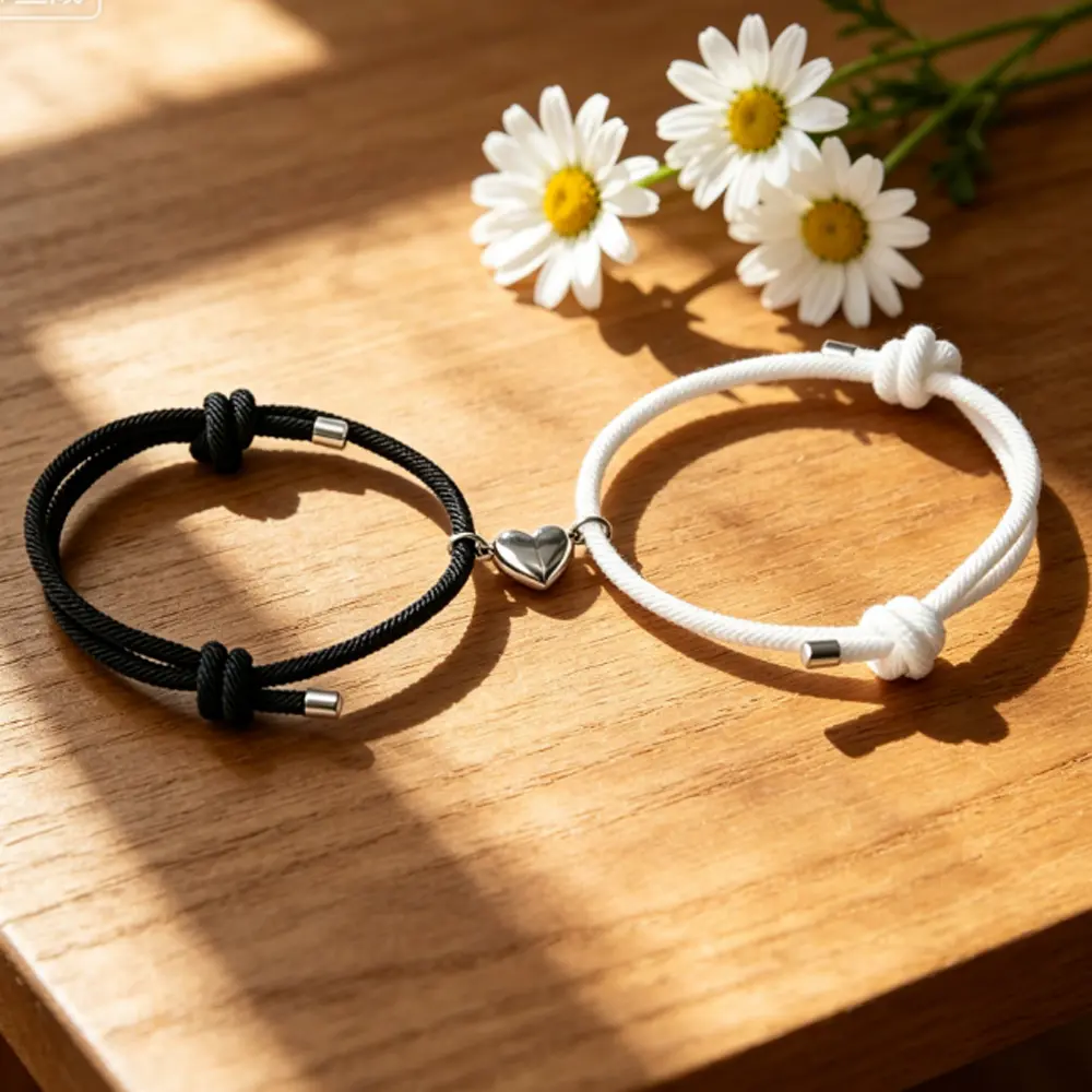 Magnetic Heart BFF Bracelets