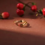 Hug Ring For Women BFF Best Friend Crystal Open Jewelry Gift