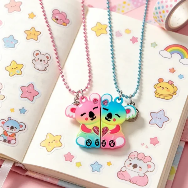 Magnetic Koala Best Friend Necklaces