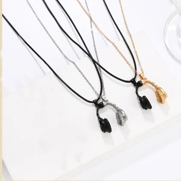 Magnetic Headphone Necklace Set