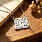 Puzzle Necklaces for 4 Best Friends Forever