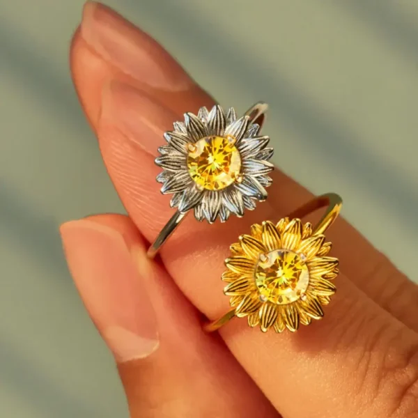 To My Granddaughter- I Would Change The World For You Ring