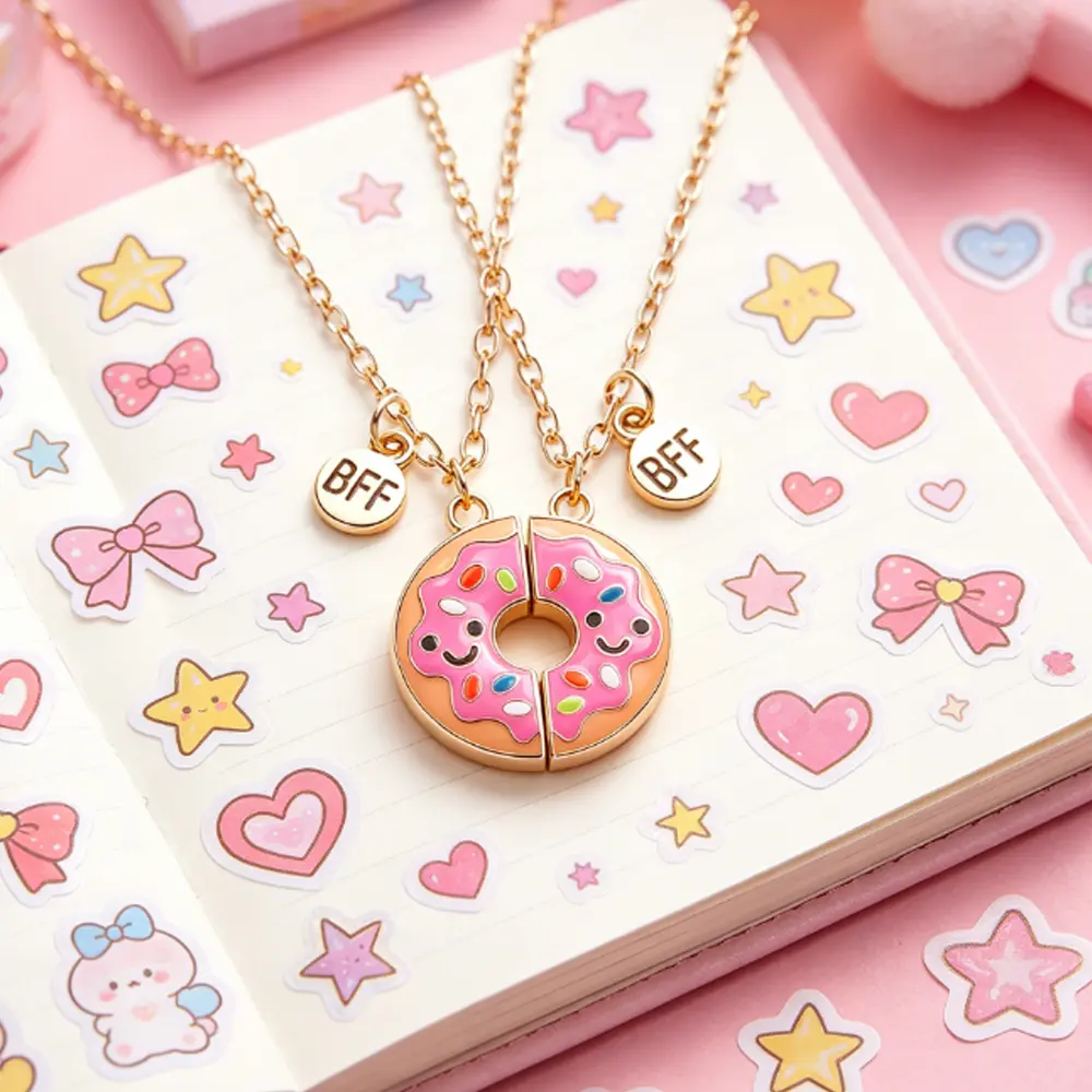 Donut BFF Necklace
