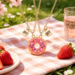 Magnetic Donut BFF Necklaces