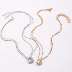 Magnetic Moon Couple Necklaces - Best Friend Necklaces