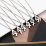 Best Friends Puzzle Necklace Set for 2-8 Best Friends Squad