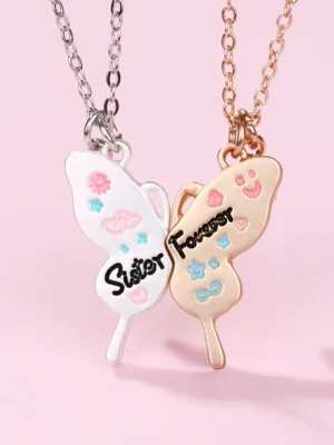 Split Butterfly Necklace