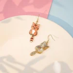 Cat Dangle Earrings- Cute Animal Jewelry