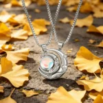 Magnetic Moon Couple Necklaces - Best Friend Necklaces