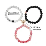 Magnetic BFF Bracelets for 3 Best Friends