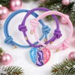 Starry Broken Heart BFF Bracelets for 3 Best Friends