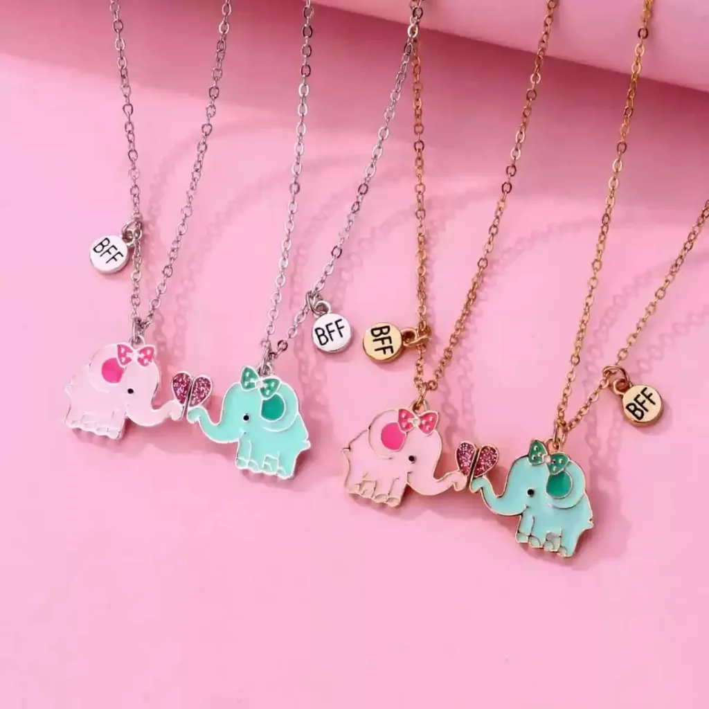 Magnetic Elephant BFF Necklaces