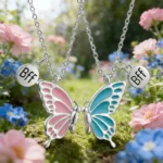 Butterfly BFF Friendship Necklaces Aesthetic Friendship Jewelry