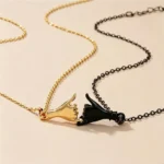 Hand Gesture BFF Necklaces - 2PCS Matching Promise Jewelry
