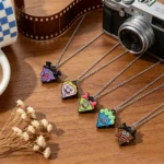 Cute Monster BFF Necklaces|5 Piece Matching Pendant Gift