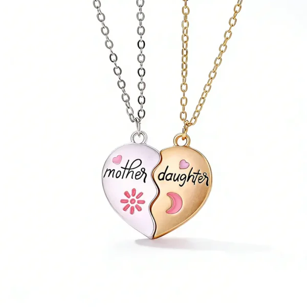 Mother Daughter Matching Necklaces Warm Gift Jewelry