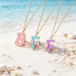 BFF Letter Necklaces 3 Best Friends Friendship Jewelry