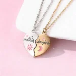 Mother Daughter Matching Necklaces Warm Gift Jewelry