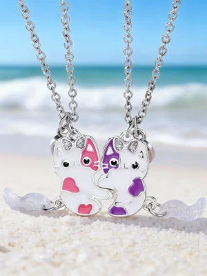 Cute Kitty BFF Necklaces