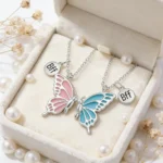 Butterfly BFF Friendship Necklaces Aesthetic Friendship Jewelry