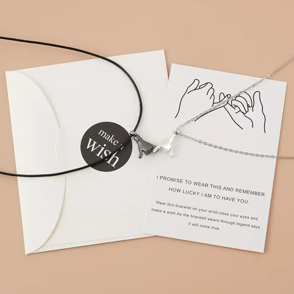 Hand Gesture BFF Necklaces