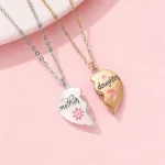 Mother Daughter Matching Necklaces Warm Gift Jewelry
