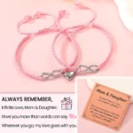 Magnetic Heart Infinity Love Matching Bracelet Set