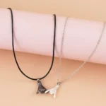 Hand Gesture BFF Necklaces - 2PCS Matching Promise Jewelry