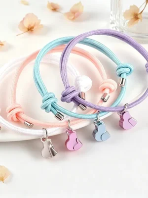 Magnetic BFF Heart Bracelets