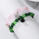 Wicked Matching Bracelet Set Magnetic Heart Charm 2PCS