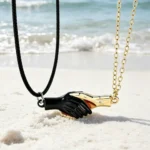 Handshake BFF Matching Necklaces Best Friend Gift