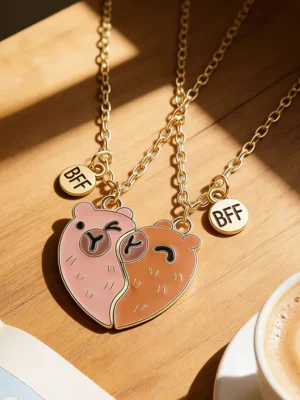 Magnetic Heart BFF Necklace