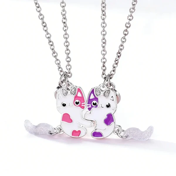 Cute Kitty BFF Necklaces