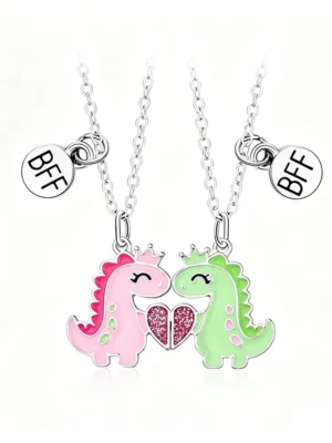 Cute BFF Dinosaur Necklaces - 2PCS Best Friend Forever