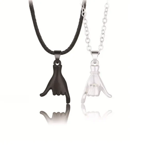 Hand Gesture BFF Necklaces