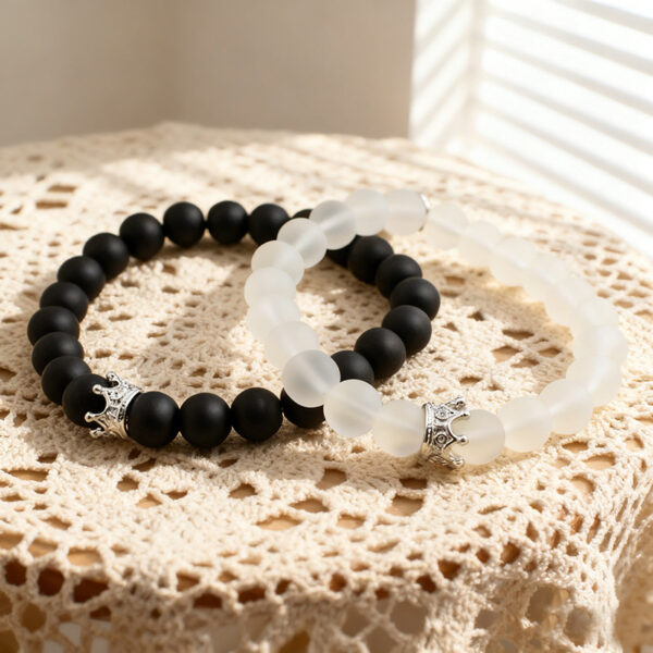Magnetic Heart BFF Matching Bracelets|Friendship Couple Gift