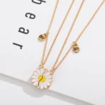 Daisy BFF Matching Necklaces|2Pcs Best Friend Pendant Gift