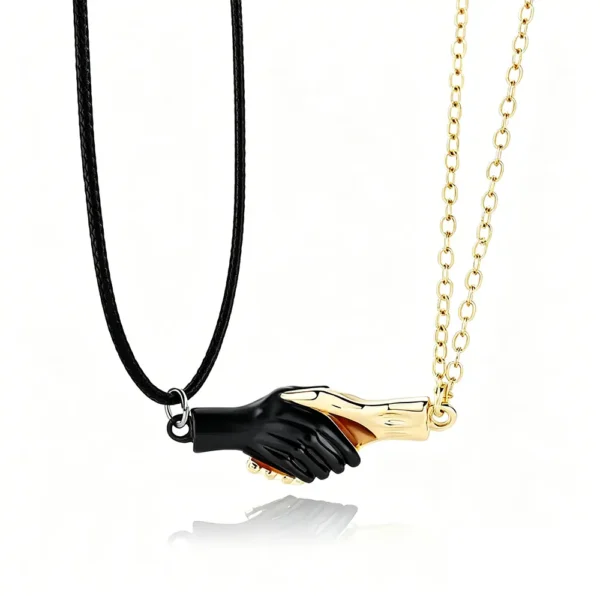 Handshake BFF Matching Necklaces