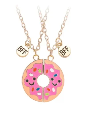 Magnetic Donut BFF Necklaces