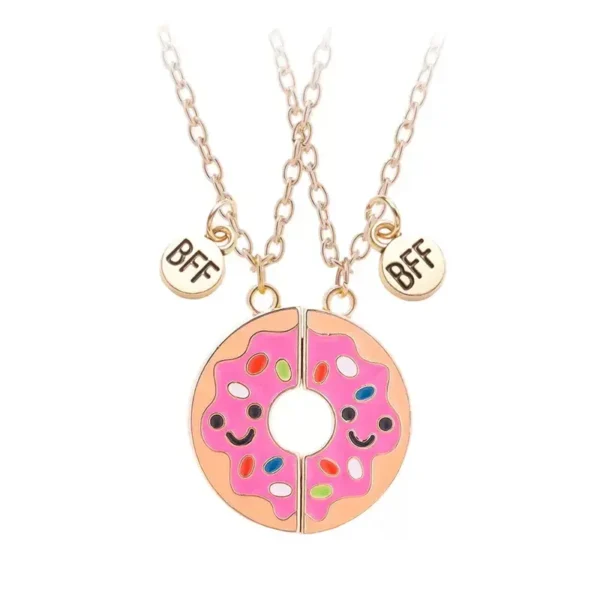 Magnetic Donut BFF Necklaces