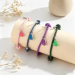 Magnetic Glow-in-the-Dark Bracelets for 3/4 Best Friend Gifts