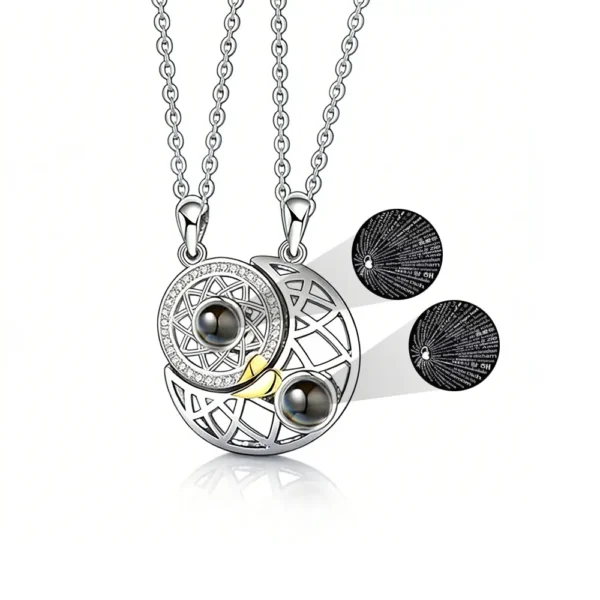 Sun Moon BFF Necklaces