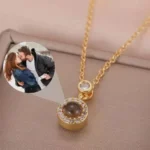 Projection Photo Necklace,Custom Picture Pendant